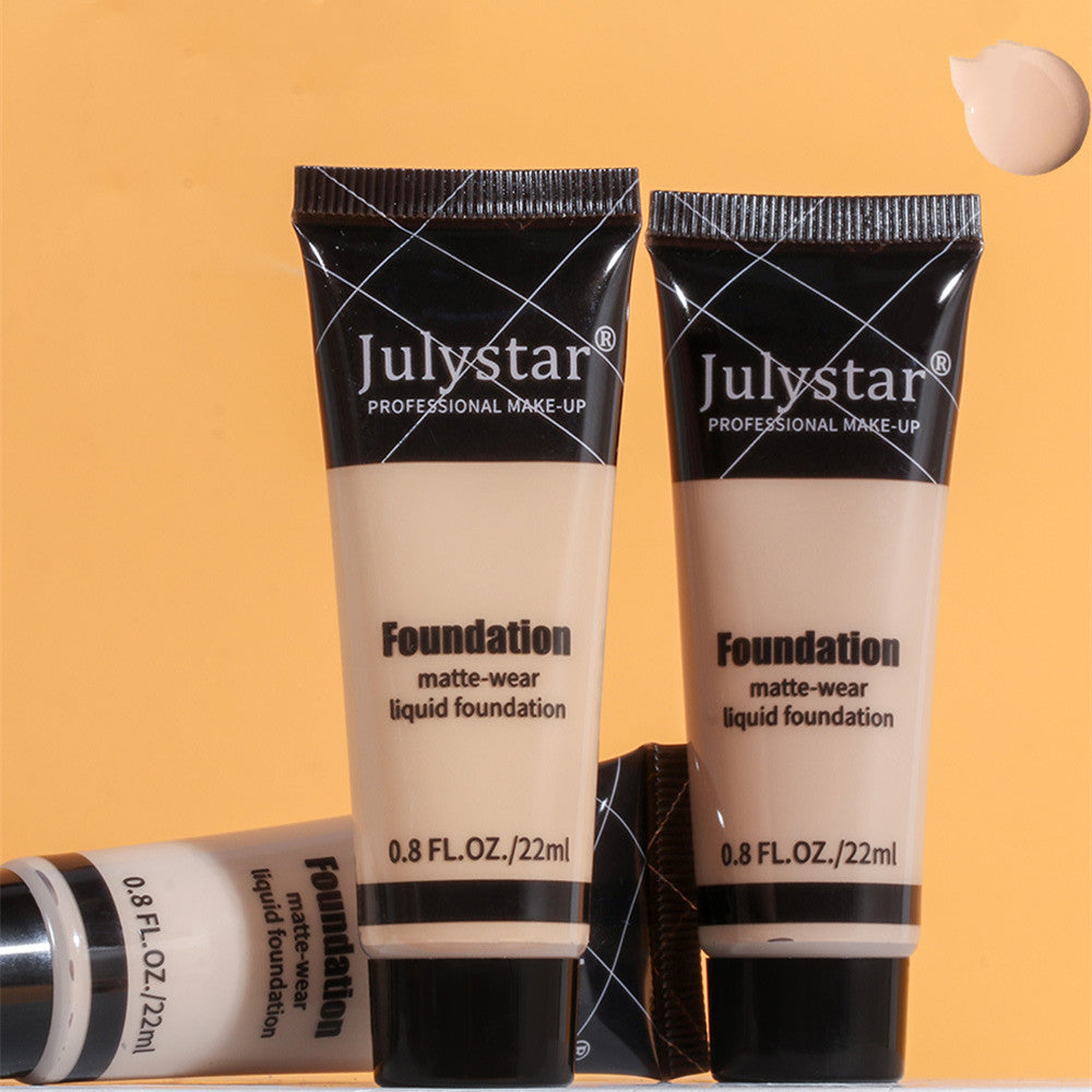 Beauty Facial Moisturizing Matte Liquid Foundation Oil Control And Waterproof