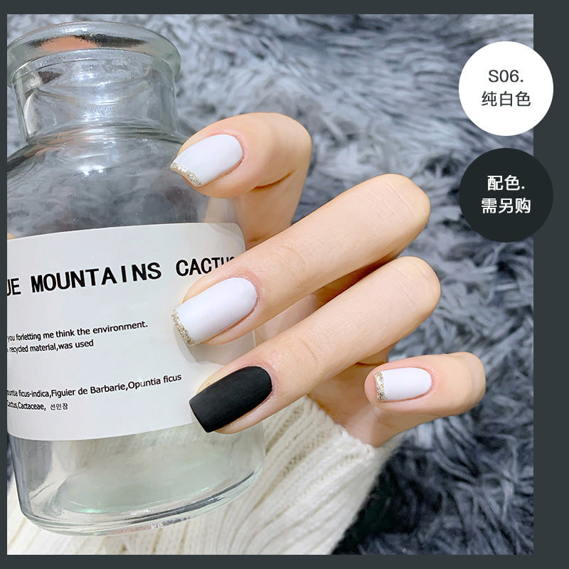 Maxfine Water-based Matte Nail Polish Autumn And Winter Color Matte Matte Texture