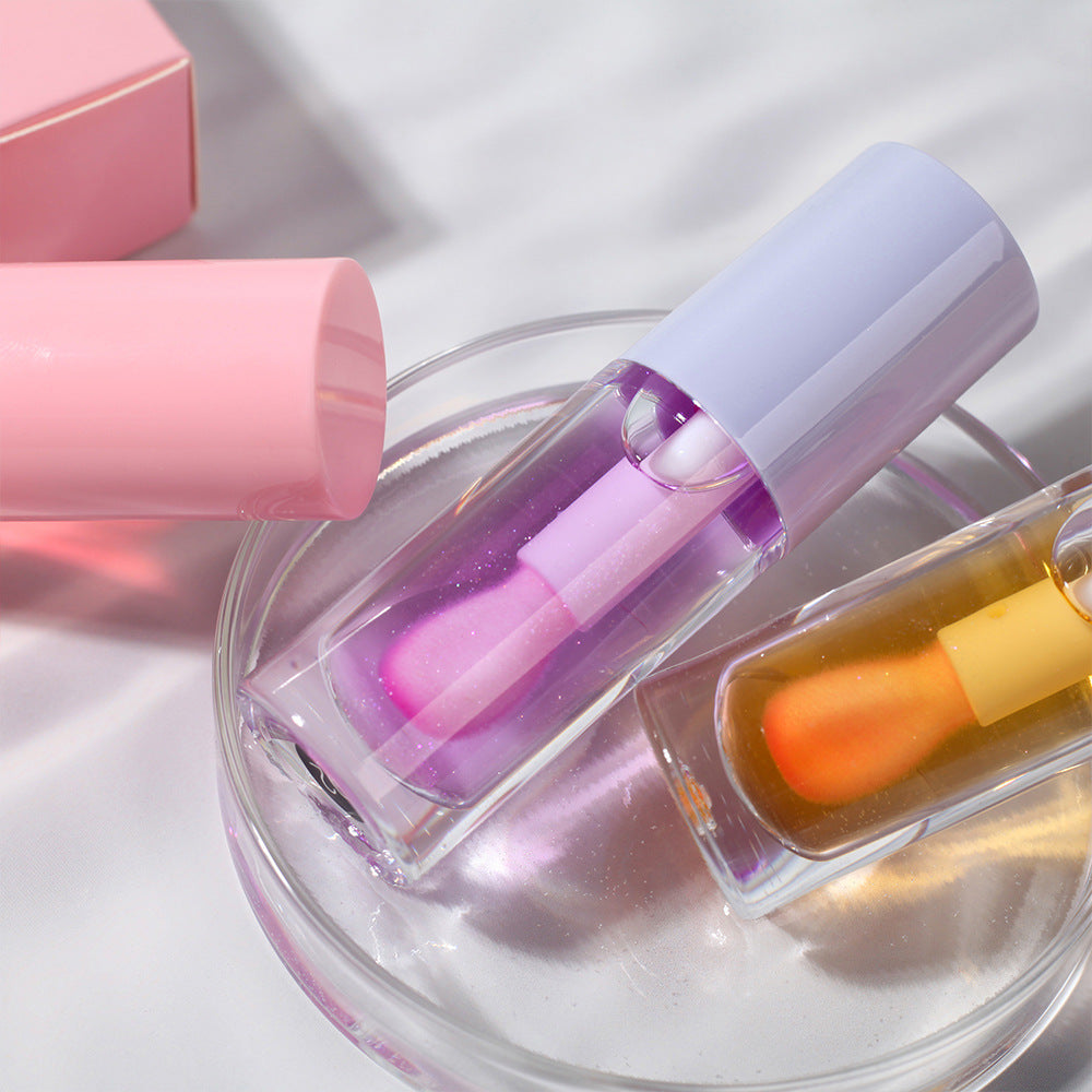 Big Brush Thin And Glittering Fluid Macaron Color-changing Blush Oil