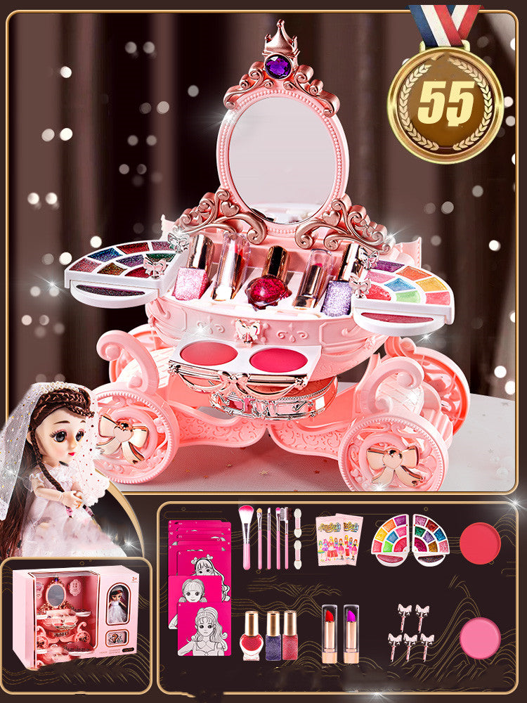 Girl's Toy Makeup Box Nail Polish