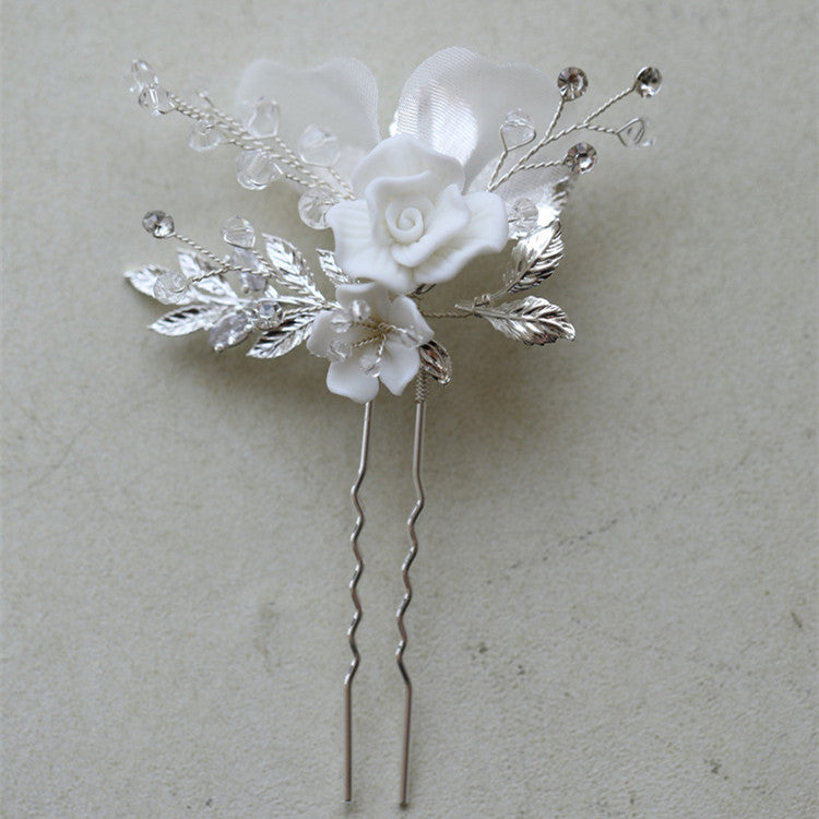 Bride Headwear Hair Comb Crystal