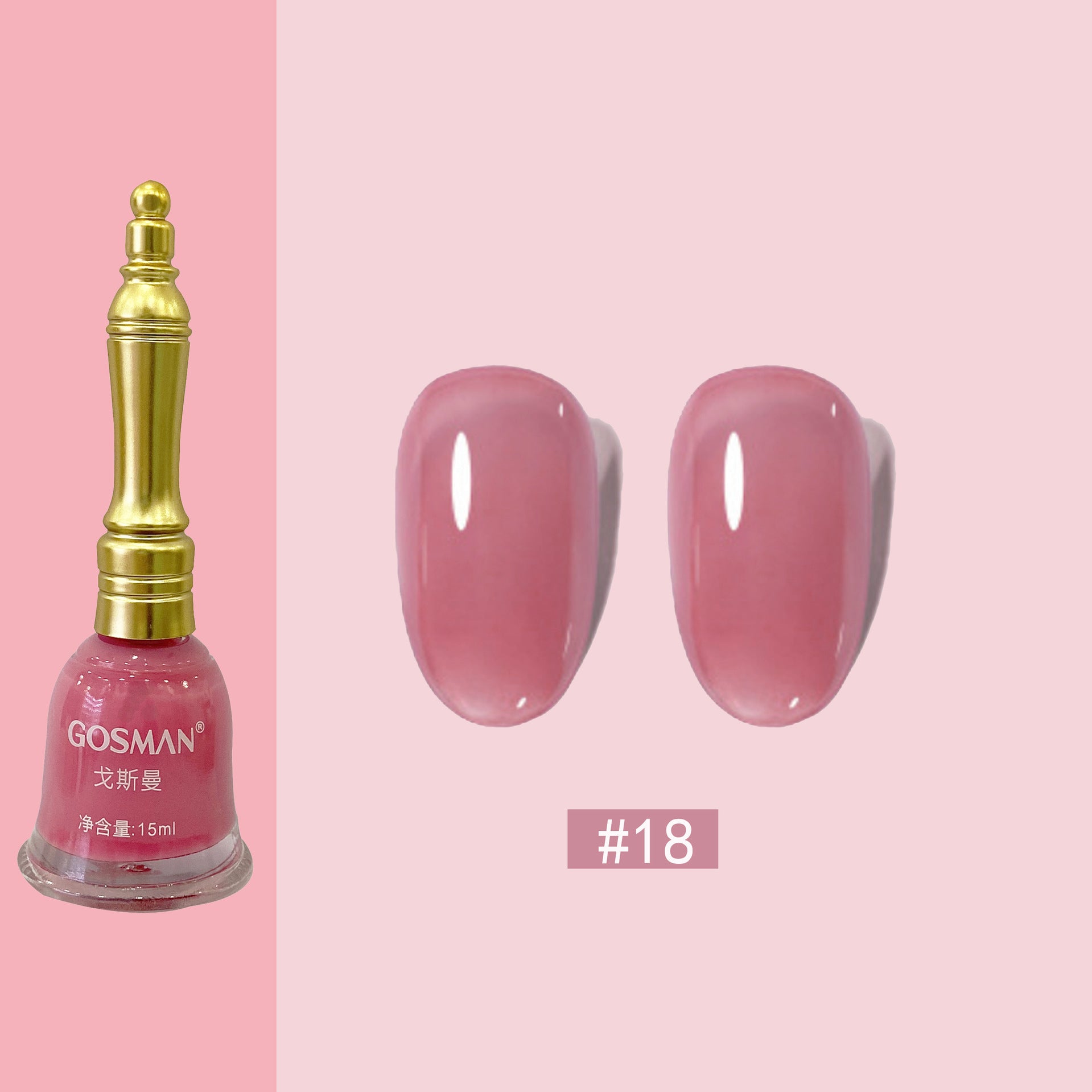 Gosman Women's Little Bell Shape Nail Polish