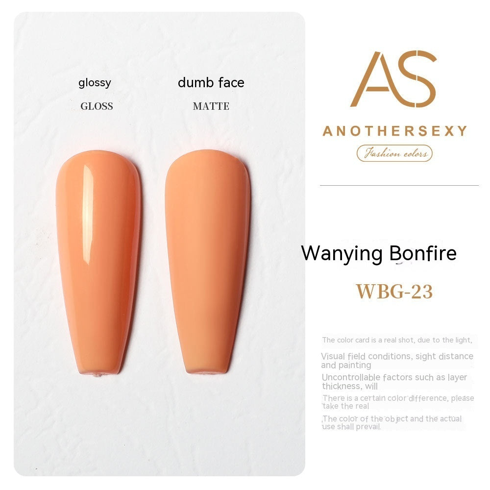 AS Yellow Nail Oil Gel New Whitening Nail Shop Special Set