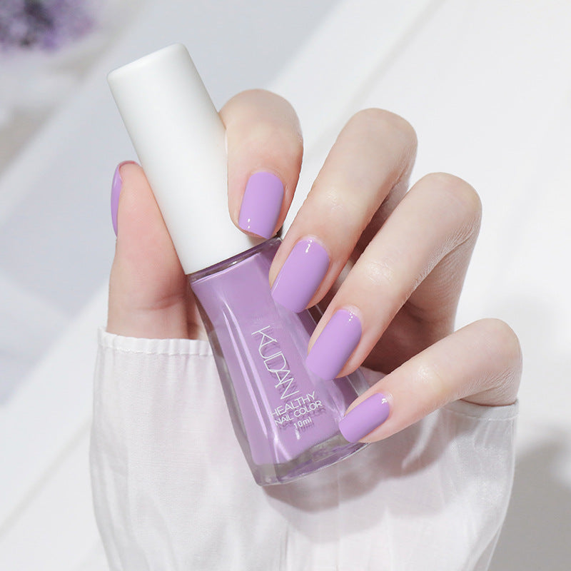 Kudan Water-based Odorless Peel-off No-bake Fast-drying Clear Nail Polish