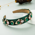Fashion Sparkling Crystal Flower Baroque Headband