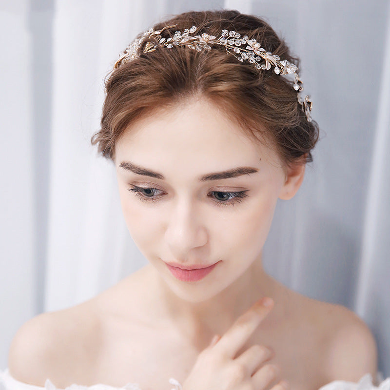 Ladies Fashion Bridal Headdress Leaf Style