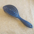 Women's Plastic Oval Hollow Massage Comb
