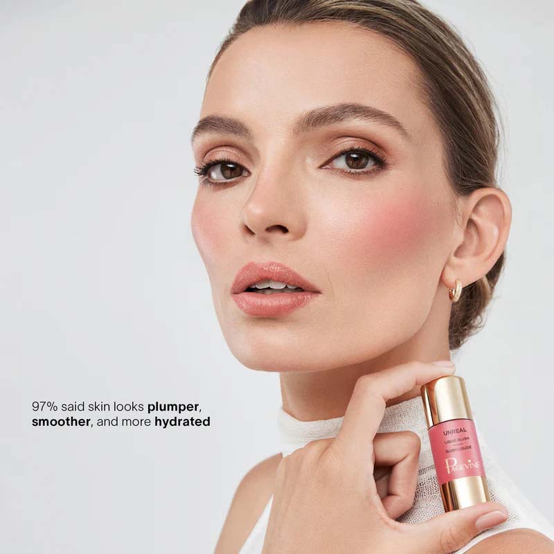 Unreal Liquid Blush Repair Brightening Female Face