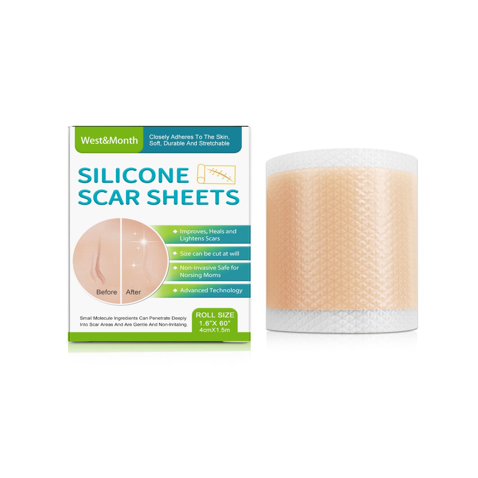 Self-adhesive Silicone Scar Paster Repair And Care Beauty Stickers