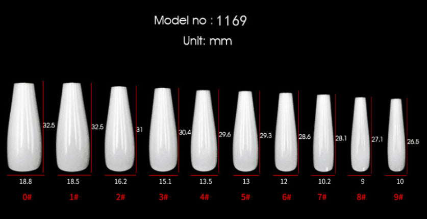 Women's Simple French Gradient Nail Sticker