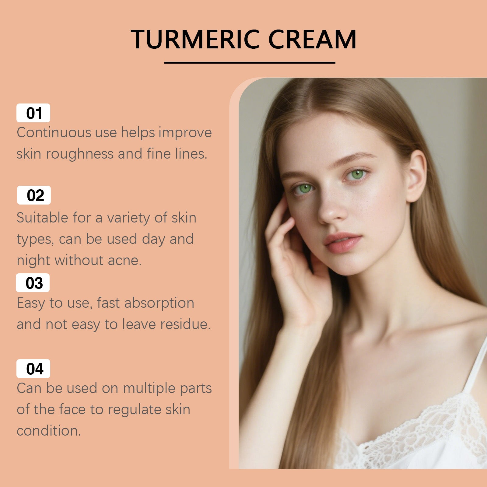 Turmeric Moisturizing Facial Cream