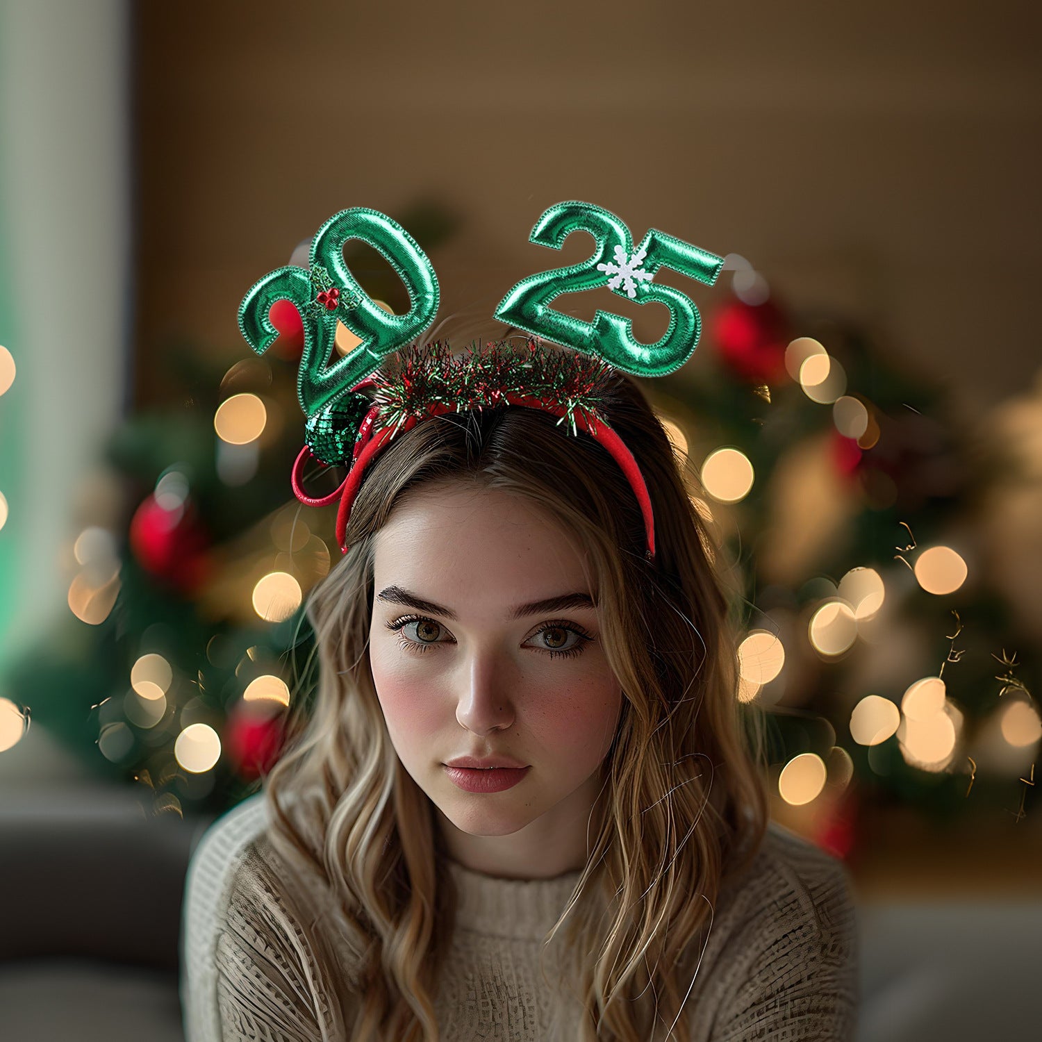Christmas Headband Female Holiday Party