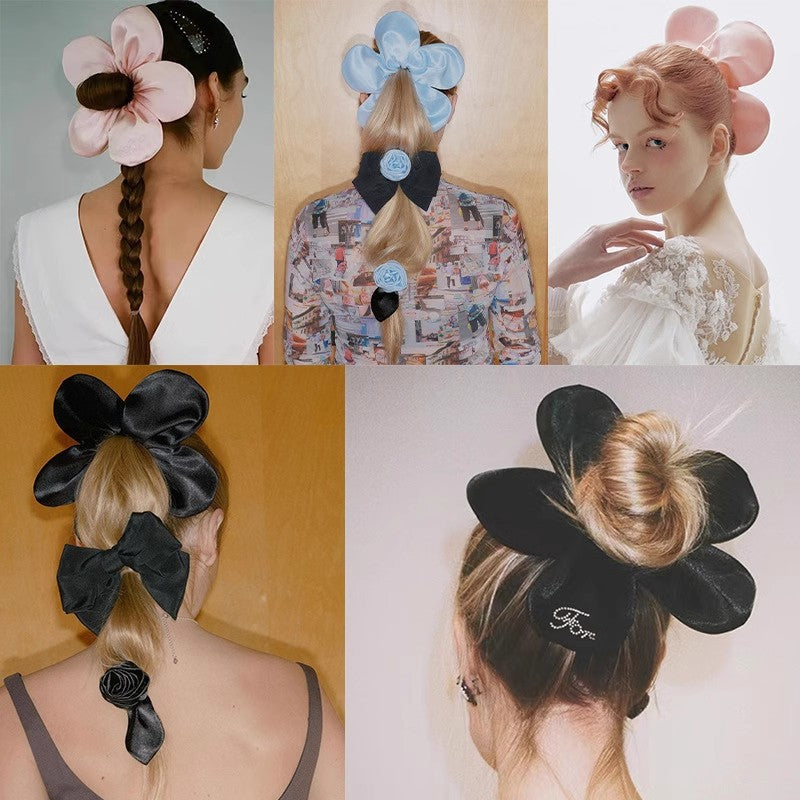 Female Summer Large Size Flower Hairband
