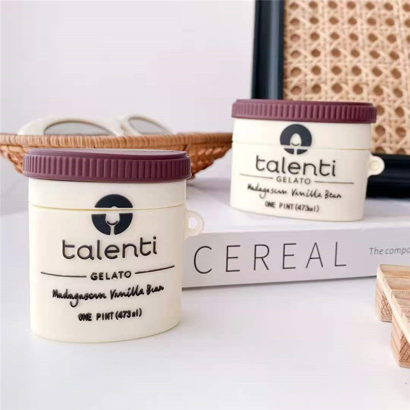 Creative Ice Cream Bluetooth Earphone Case