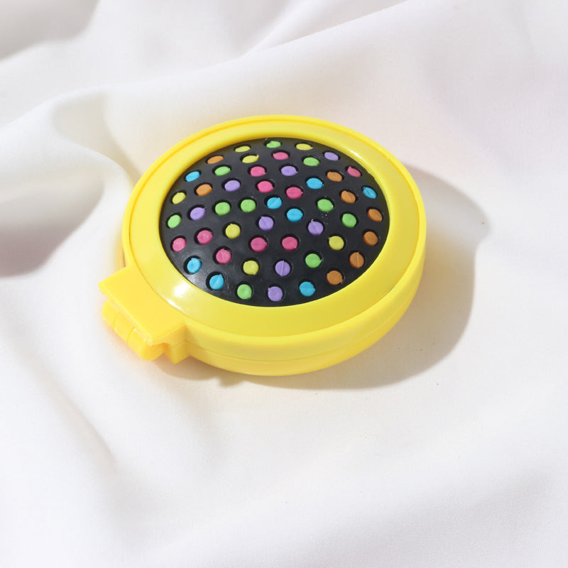 Women's Fashion Hairbrush Simple Rainbow Fold Curly Hair Massage Comb Hair Brush Airbag Comb