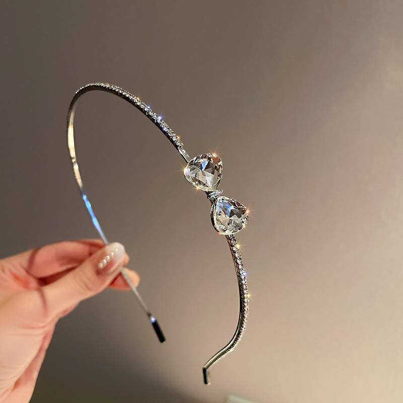 Fashion Simple Personality Trend Headdress With Diamonds