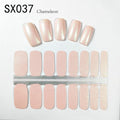 Starry Sky Nail Stickers Oil Film Color Changing