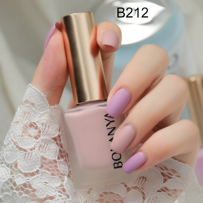 Bolanya No-bake Whitening Quick-drying Matte Nail Polish