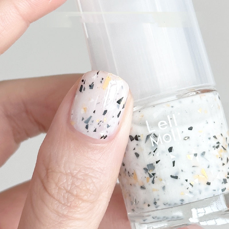 Lell Moll Water-based Tearable Nail Polish Baking-free And Tasteless