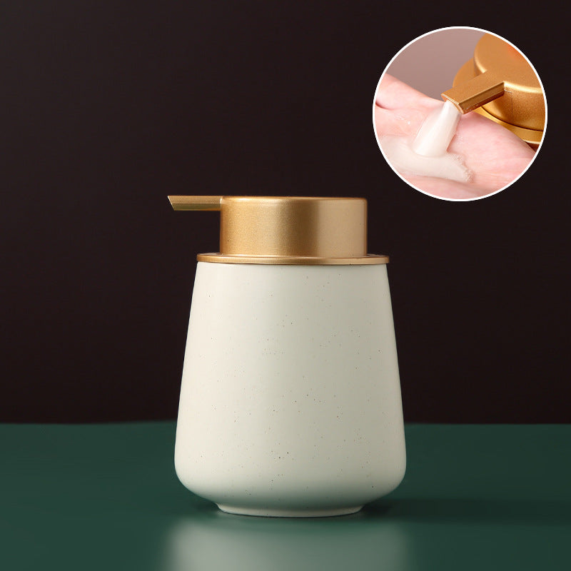 Shampoo And Shower Gel Press Into Bottles