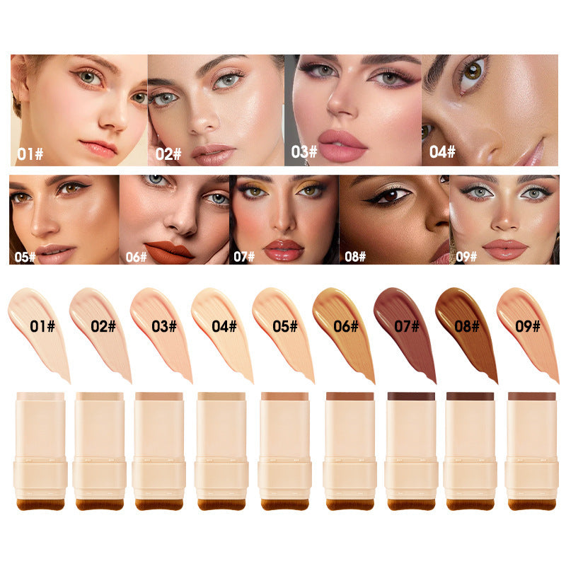 Long-lasting Smudge-proof Solid Foundation