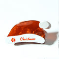 Christmas Hat Themed Elk Decorative Hair Clips