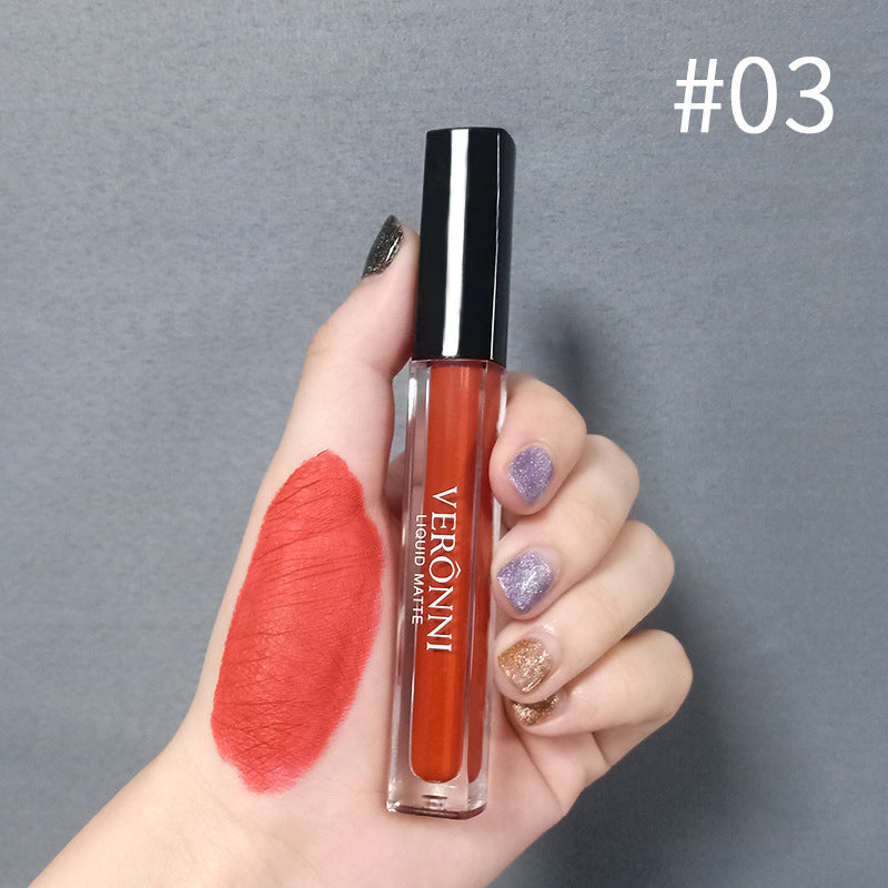 No Stain On Cup Matte Lip Gloss Matte Surface Does Not Fade