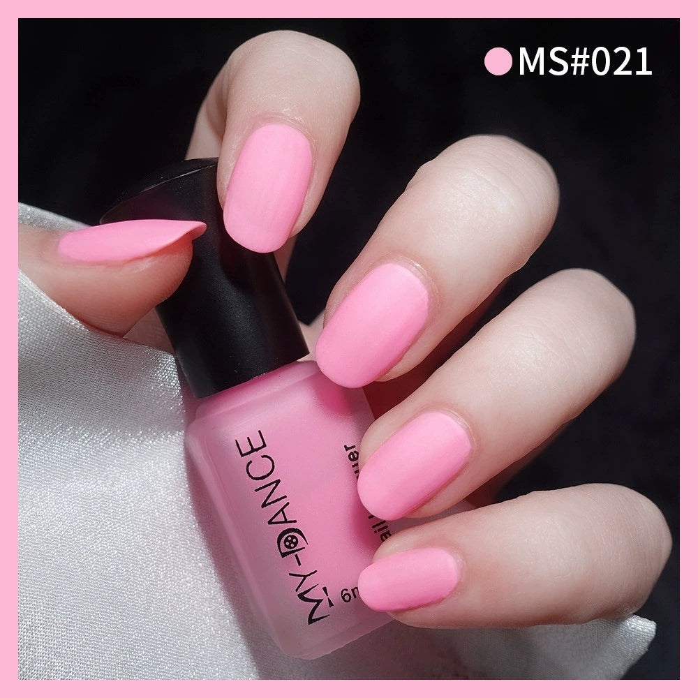 MyDance No Bake Velvet Matte Scrub Nail Polish