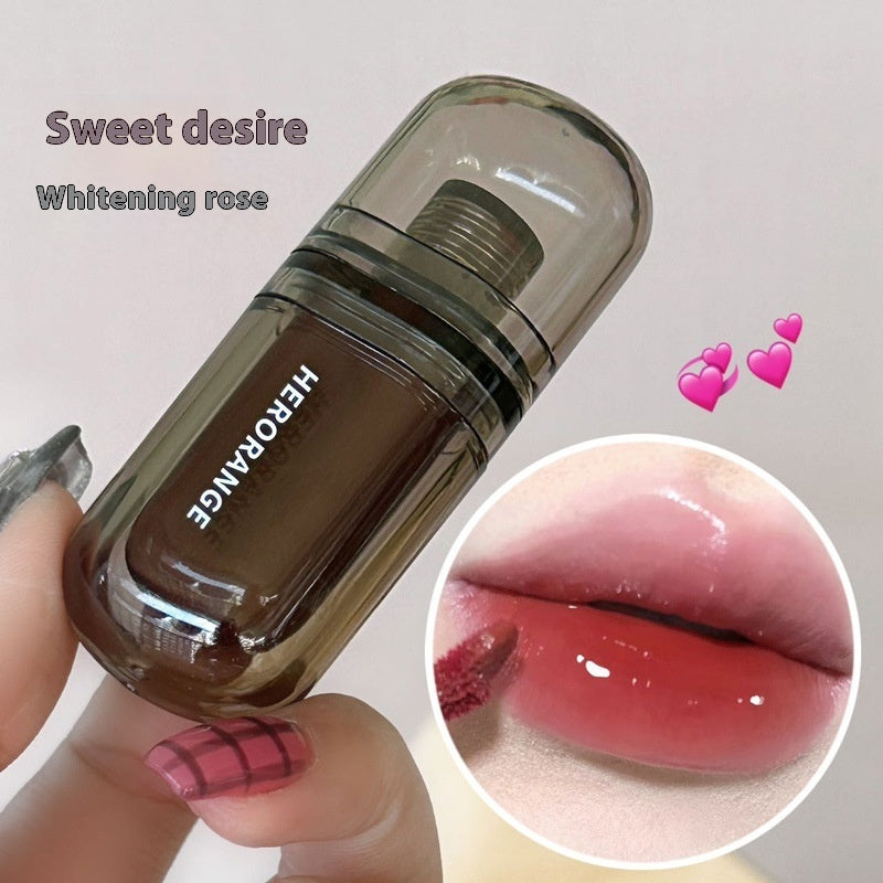 HERORANGE Ice Night Mirror Lip Lacquer Long-lasting Not Easy To Fade