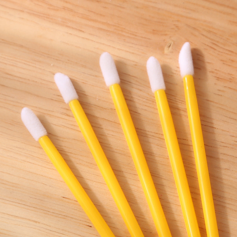Disposable Lip Brushes 200Pcs, 300Pcs, 400Pcs, 500Pcs Lipstick & Gloss Applicators. Lint Free, Multi Color Options
