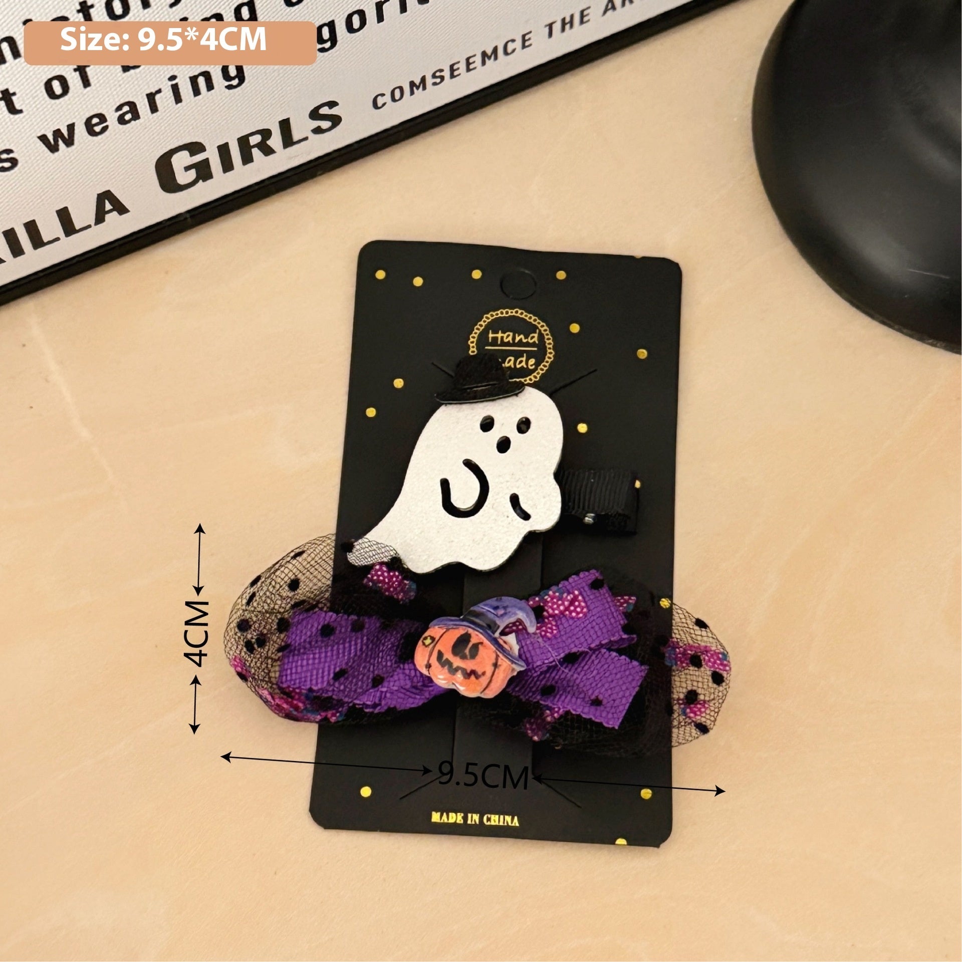 New Halloween Children's Bow Funny Barrettes