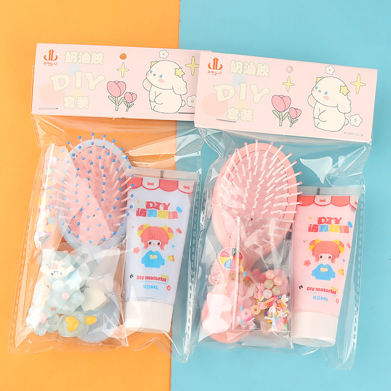 Cream Glue Comb Diy Material Package