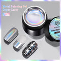 Born Pretty Mirror High-density Hook Line Embellishment Flower Metal Silver Wear-resistant Nail Hand-painted Glue