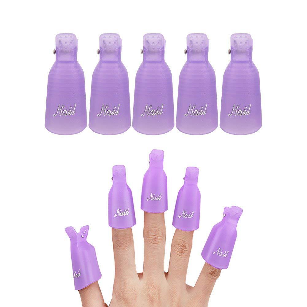 Toe Nail Tools Nail Remover Clips Nail Polish Glue Nail Remover Set