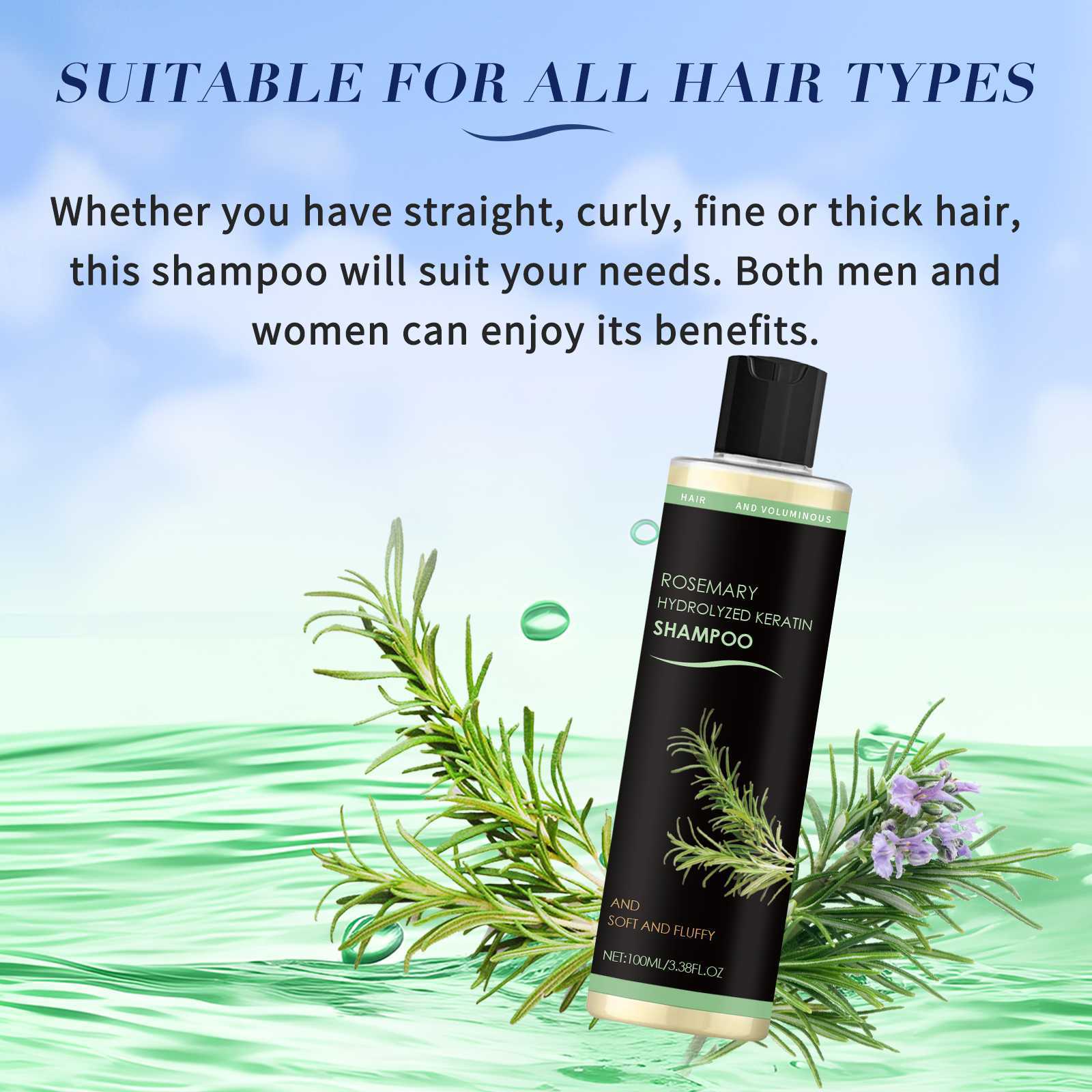 Plant Styling Cream Fluffy Nourishing Oil Control