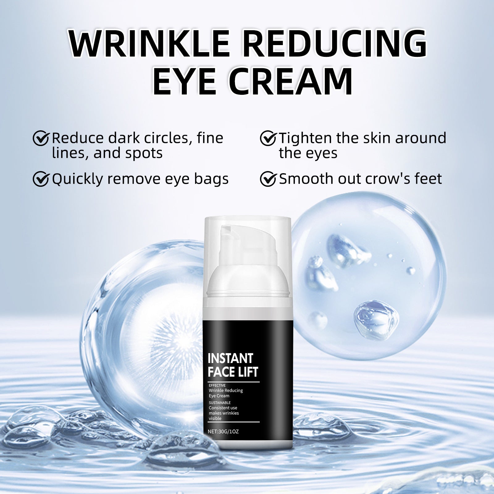 Fading Wrinkle Replenishment Firming Eye Cream