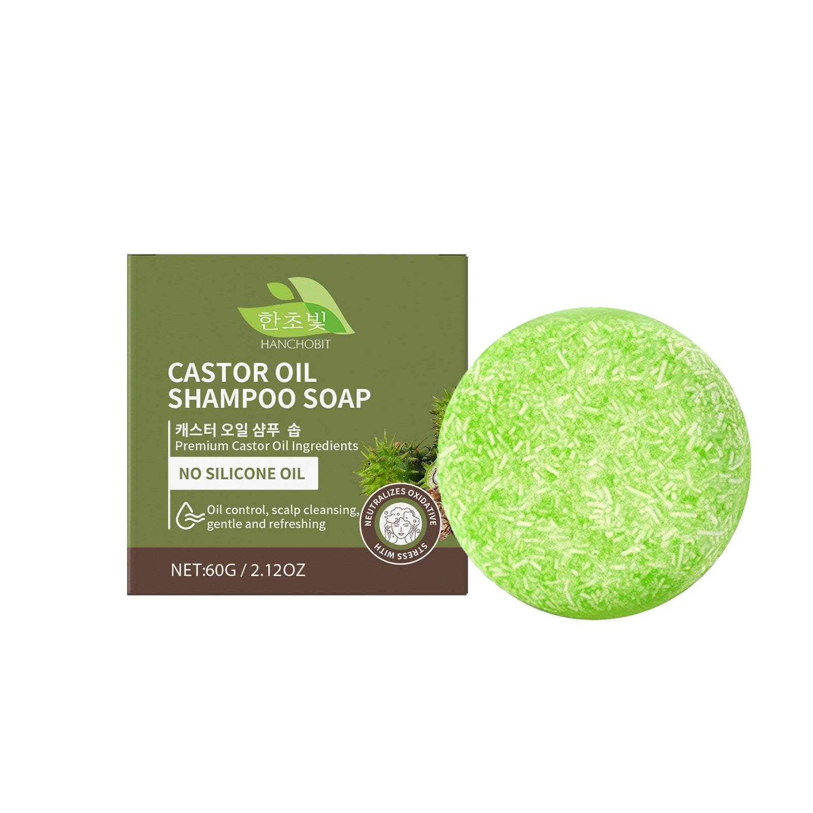 Hachobit Castor Oil Shampoo Soap