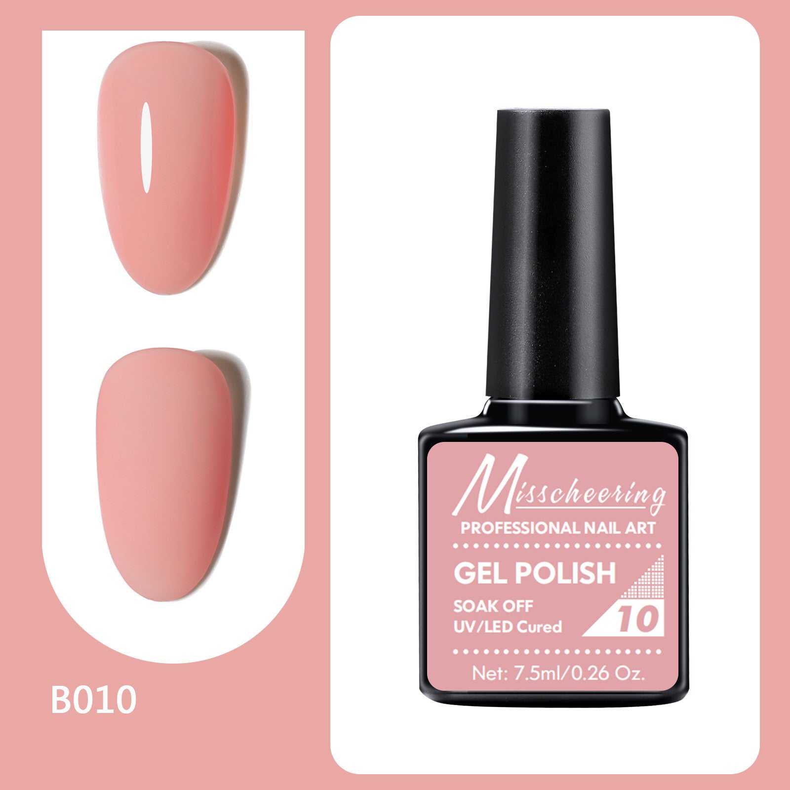 Misscheering New Long Lasting Light Therapy Nail Polish Set