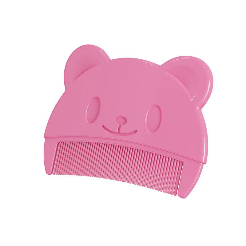 Bear Shape Baby Comb Fetal Tinea Removal