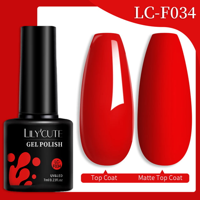 Lilycute Color Changing Thermal Gel Nail Polish Winter Purpl