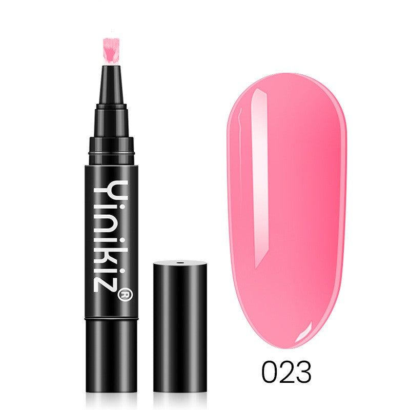Yinikiz One Step Glue Solid Color Nail Polish Glue