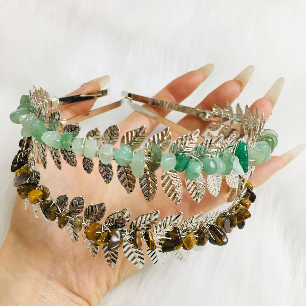 Natural Crystal Hairpin Creative Handmade DIY