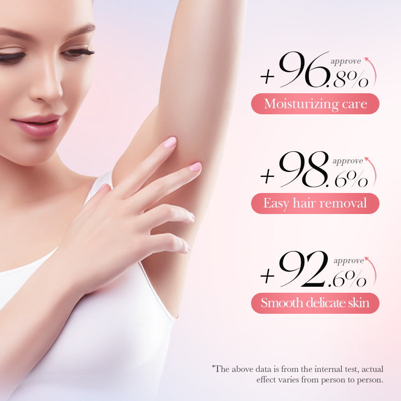 Silky Underarm Leg Peach Hair Removal Cream