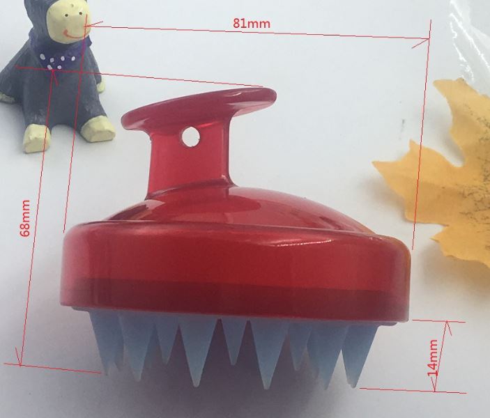 Silicone Massage Shampoo Brush
