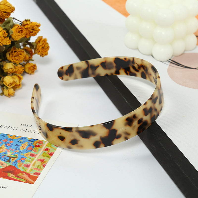 Simple Temperament Sweet Face Wash Headgear Tortoiseshell Hairpin