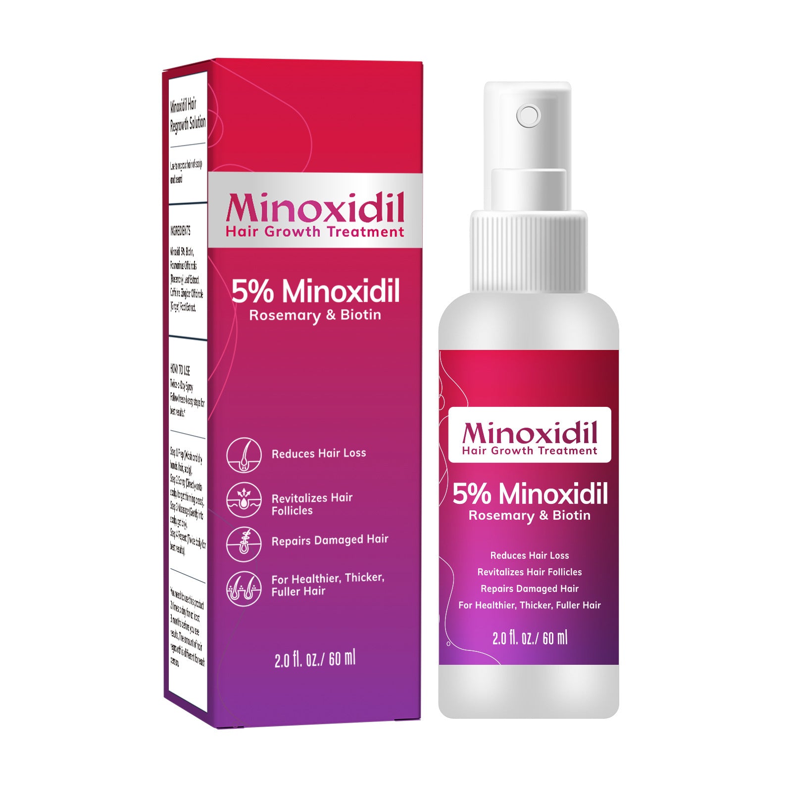 Anti-hair Loss Nourishing Hair Root Massage Hair Care Spray