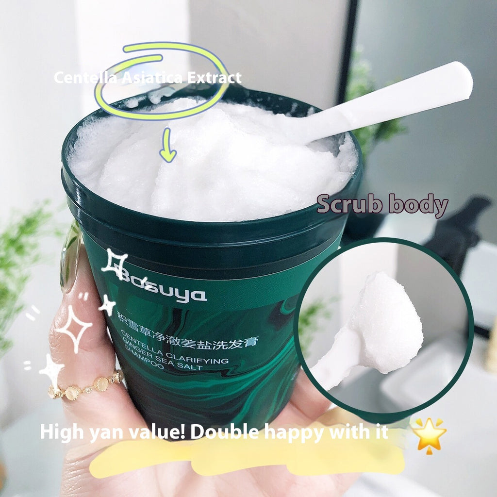 Centella Asiatica Ginger Salt Shampoo Deoiling Fluffy
