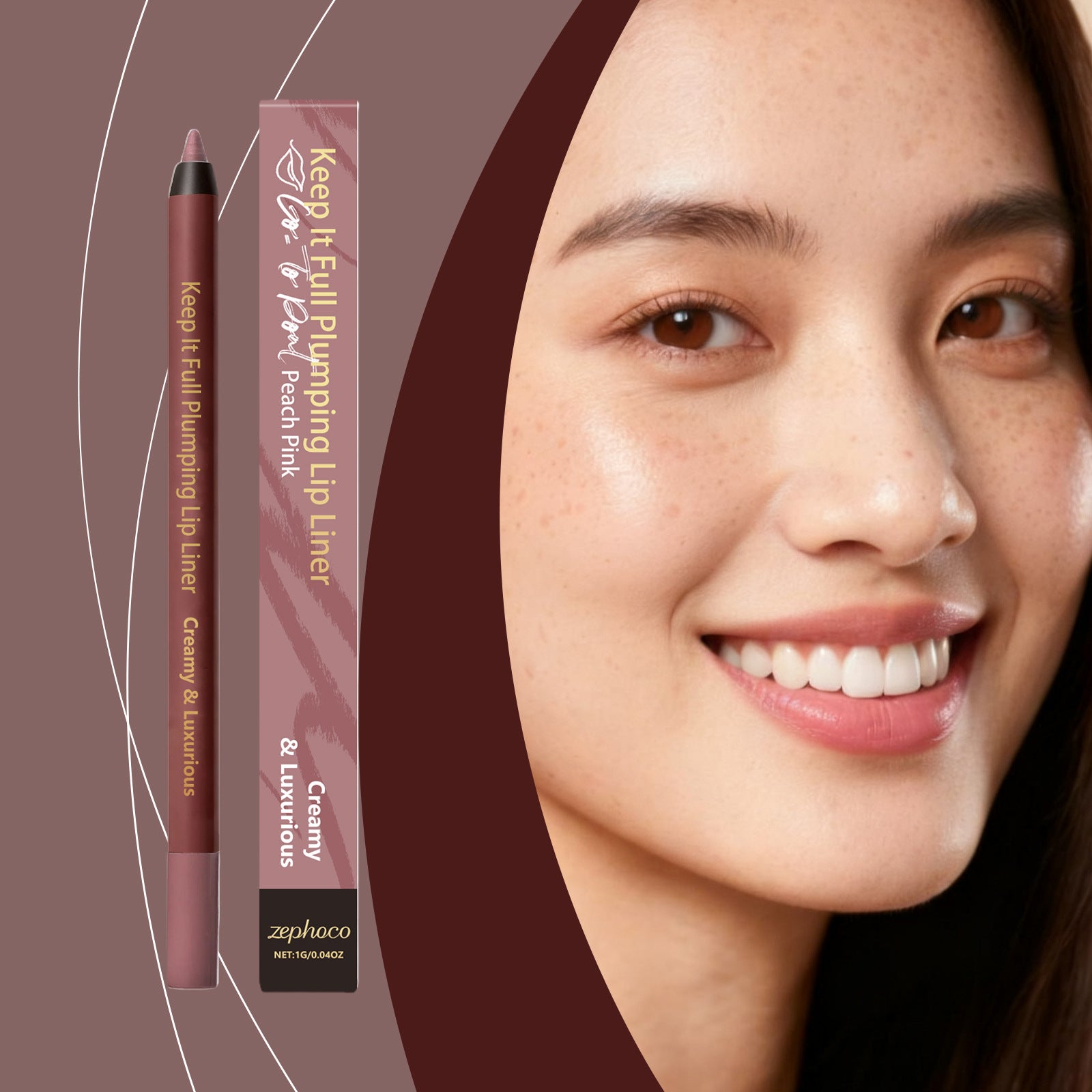 Lip Liner With A Rich Full Texture