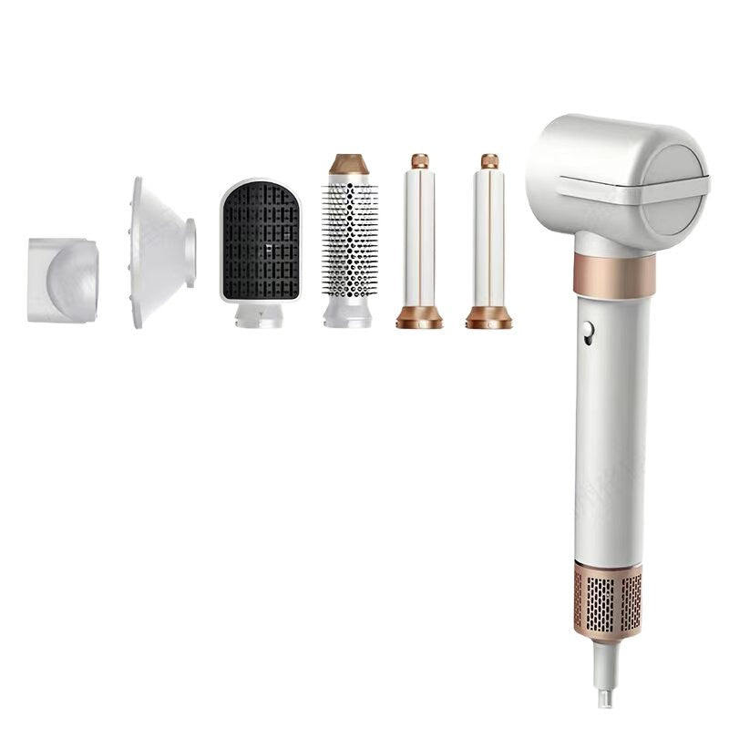 Multifunctional 7-in-1 High-speed Hair Dryer Straight Comb