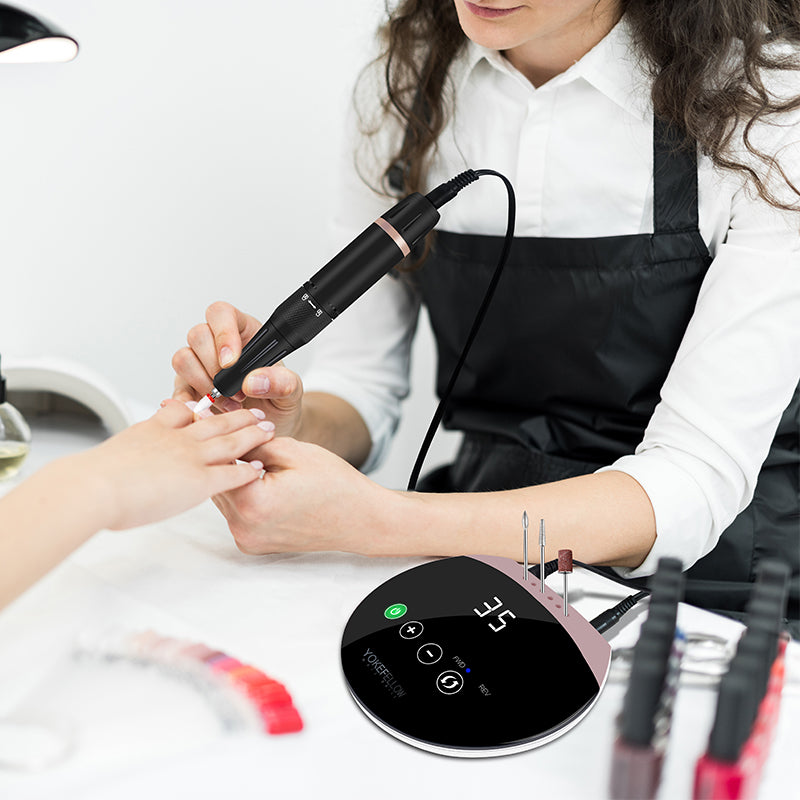 YokeFellow New Upgrade 35000RPM Electric Nail Drill Machine For Acrylic